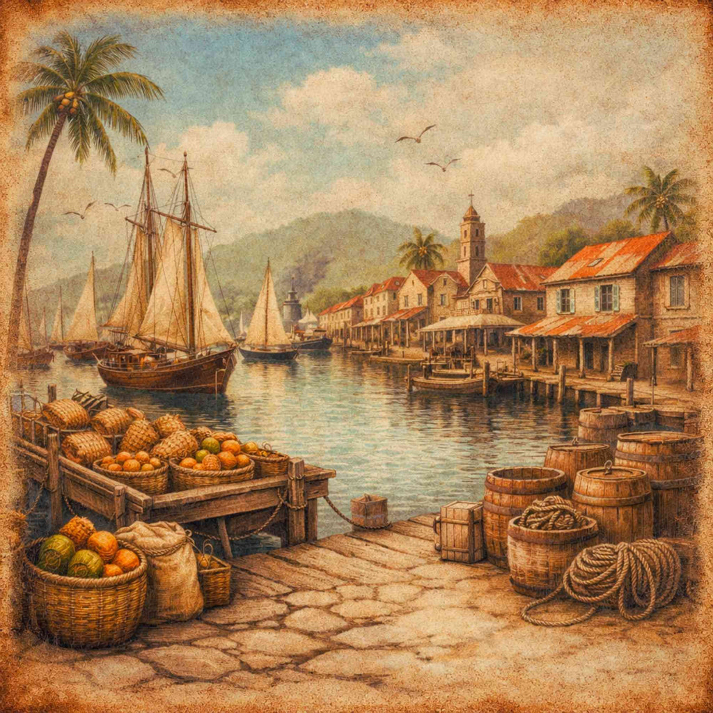 Kit Junk Journal Vintage Guadeloupe, 16 Papiers Numériques 12x12, Scrapbooking Tropical, Papeterie Artisanale, Téléchargement Instantané ZIP