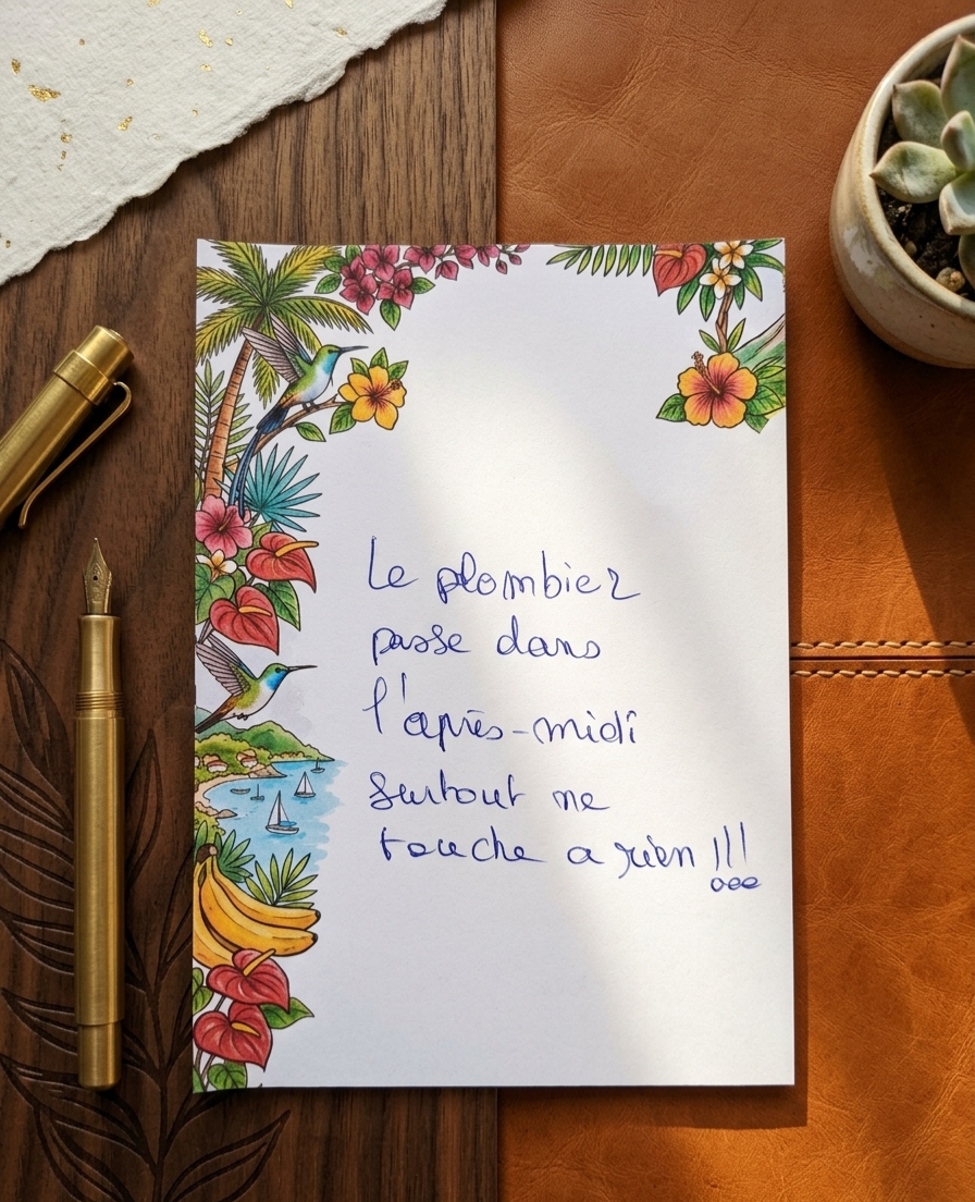 Bloc-Notes "Escale en Guadeloupe"