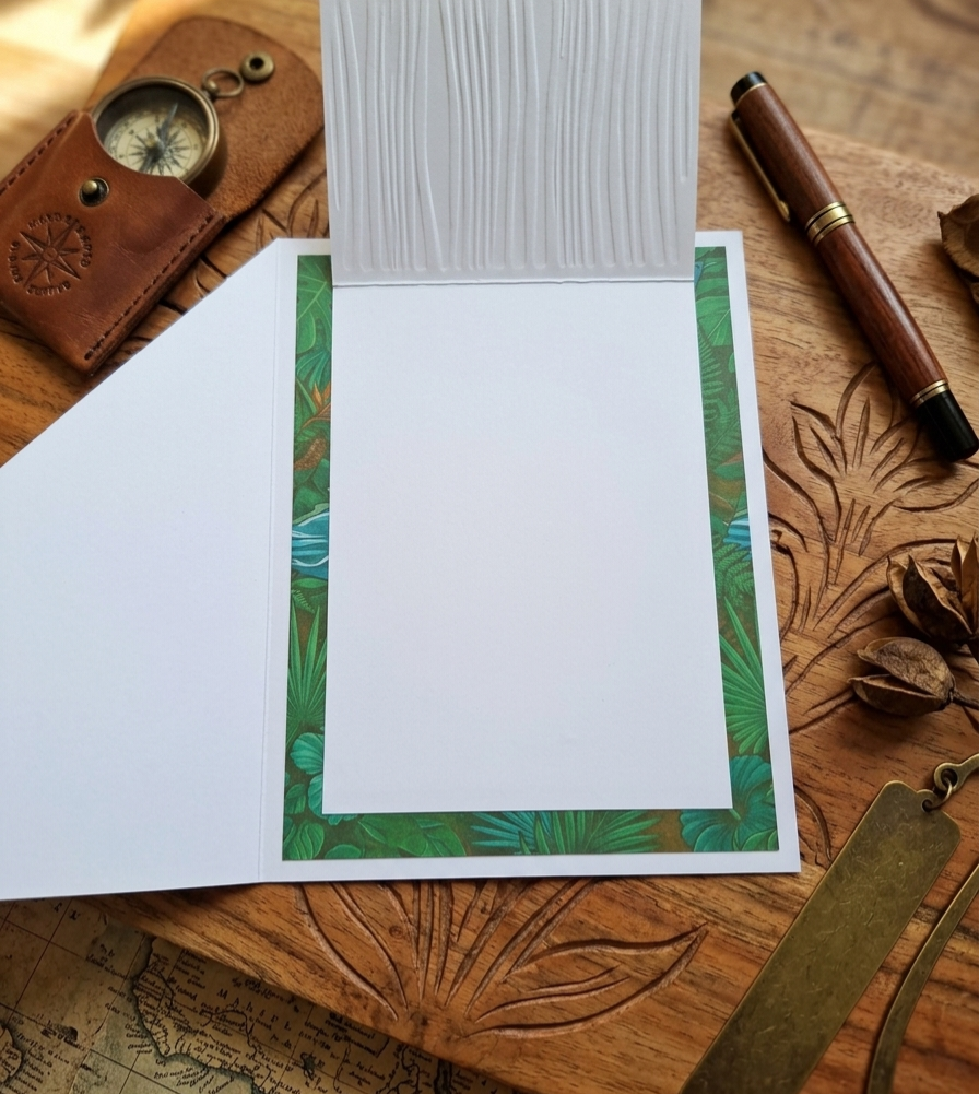 Carte 'Bon Fèt Papa Ou Sé Fòs An Mwen' — L'élégance du message vrai 🌿